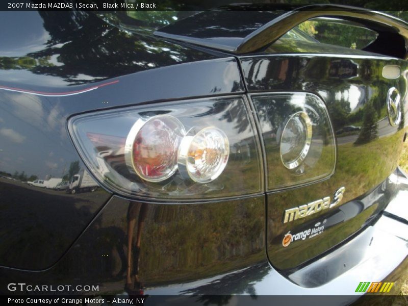 Black Mica / Black 2007 Mazda MAZDA3 i Sedan