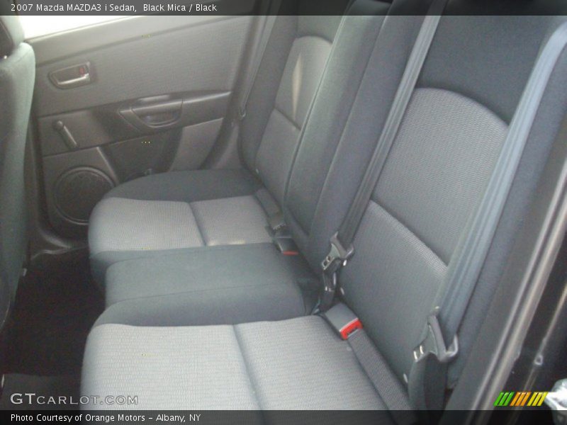 Black Mica / Black 2007 Mazda MAZDA3 i Sedan