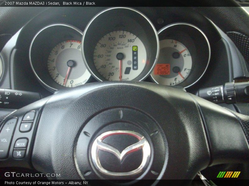 Black Mica / Black 2007 Mazda MAZDA3 i Sedan