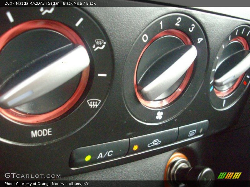 Black Mica / Black 2007 Mazda MAZDA3 i Sedan