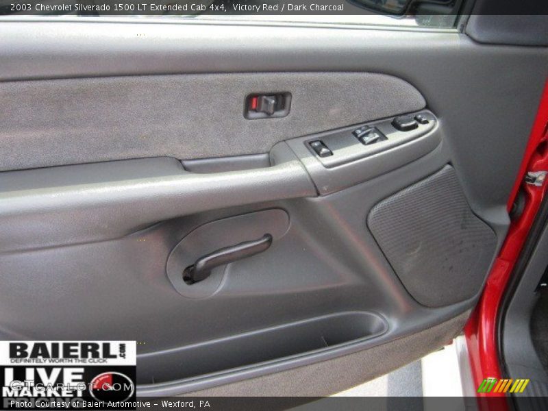 Victory Red / Dark Charcoal 2003 Chevrolet Silverado 1500 LT Extended Cab 4x4