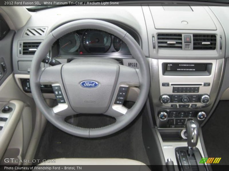 Dashboard of 2012 Fusion SEL
