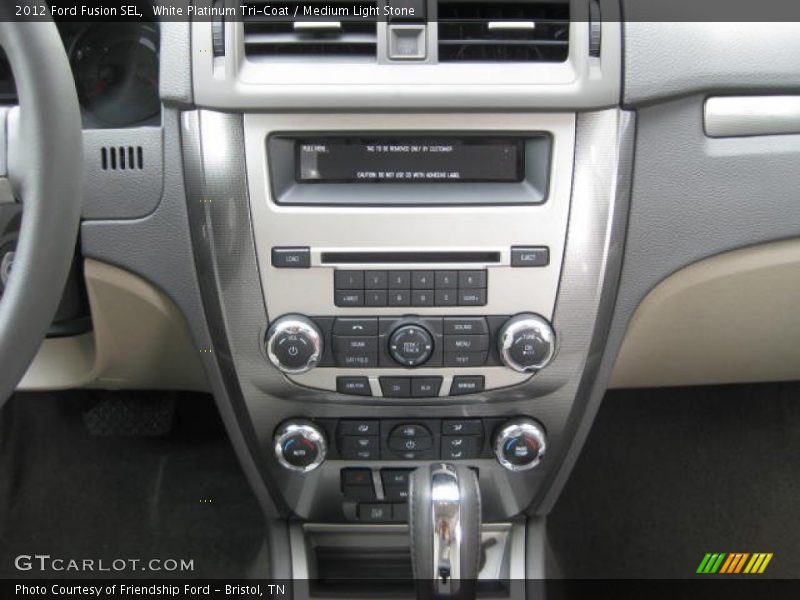 Controls of 2012 Fusion SEL