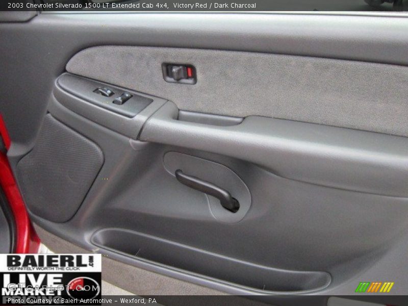 Victory Red / Dark Charcoal 2003 Chevrolet Silverado 1500 LT Extended Cab 4x4
