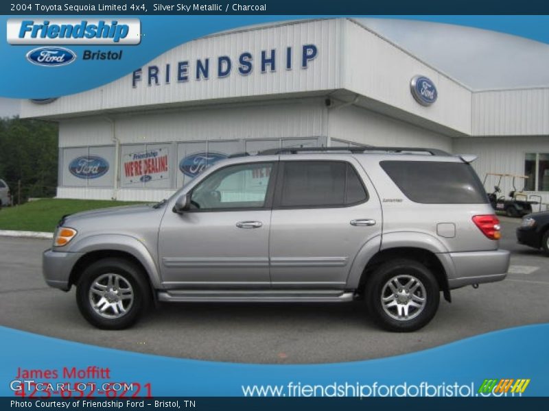 Silver Sky Metallic / Charcoal 2004 Toyota Sequoia Limited 4x4