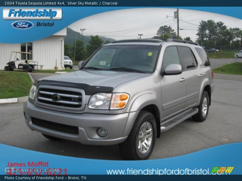 Silver Sky Metallic / Charcoal 2004 Toyota Sequoia Limited 4x4