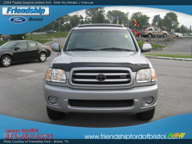Silver Sky Metallic / Charcoal 2004 Toyota Sequoia Limited 4x4
