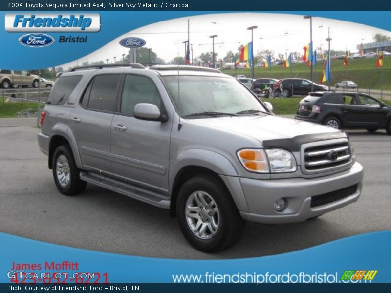 Silver Sky Metallic / Charcoal 2004 Toyota Sequoia Limited 4x4