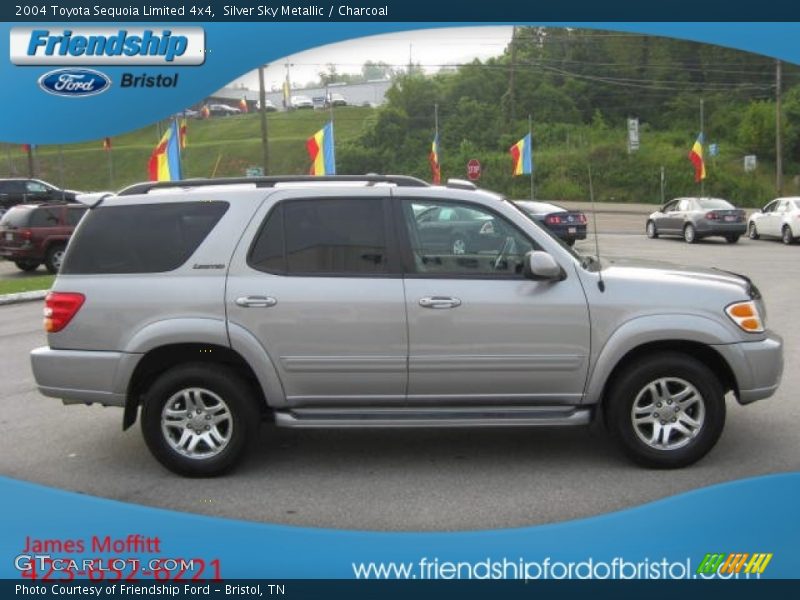 Silver Sky Metallic / Charcoal 2004 Toyota Sequoia Limited 4x4