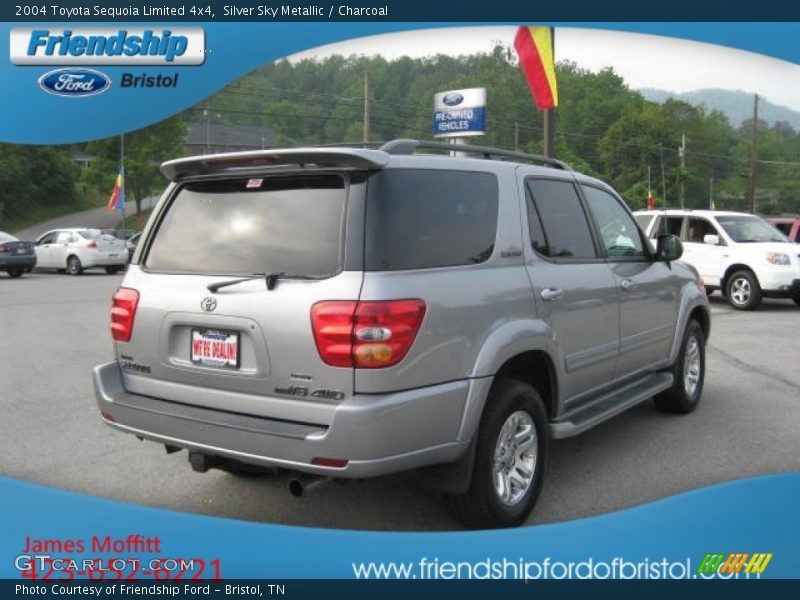 Silver Sky Metallic / Charcoal 2004 Toyota Sequoia Limited 4x4