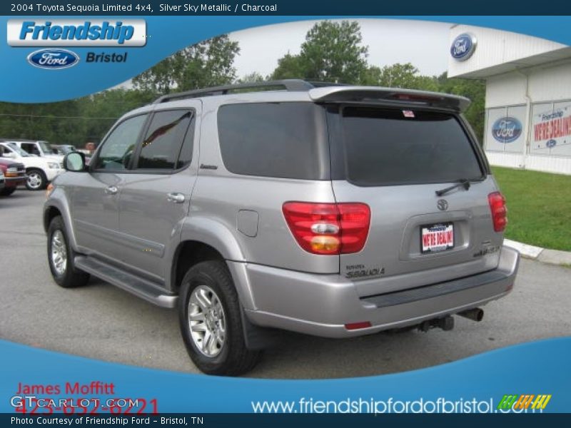 Silver Sky Metallic / Charcoal 2004 Toyota Sequoia Limited 4x4