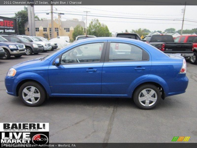 Bright Blue / Charcoal 2011 Chevrolet Aveo LT Sedan
