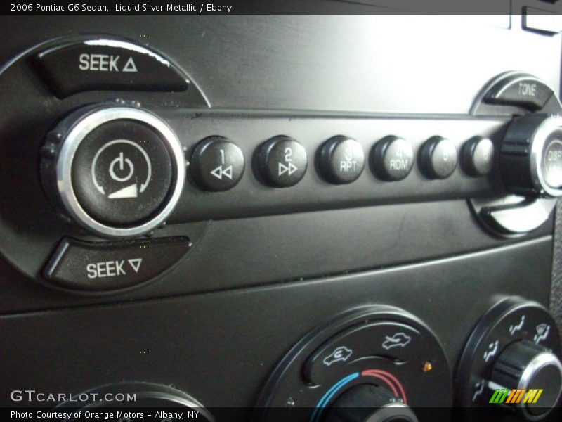 Liquid Silver Metallic / Ebony 2006 Pontiac G6 Sedan