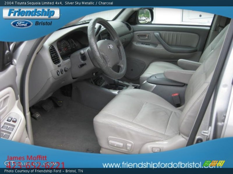 Silver Sky Metallic / Charcoal 2004 Toyota Sequoia Limited 4x4