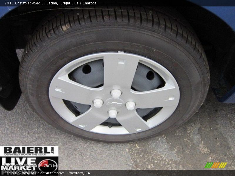 Bright Blue / Charcoal 2011 Chevrolet Aveo LT Sedan