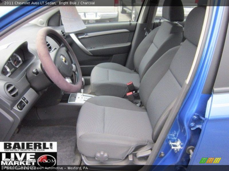 Bright Blue / Charcoal 2011 Chevrolet Aveo LT Sedan