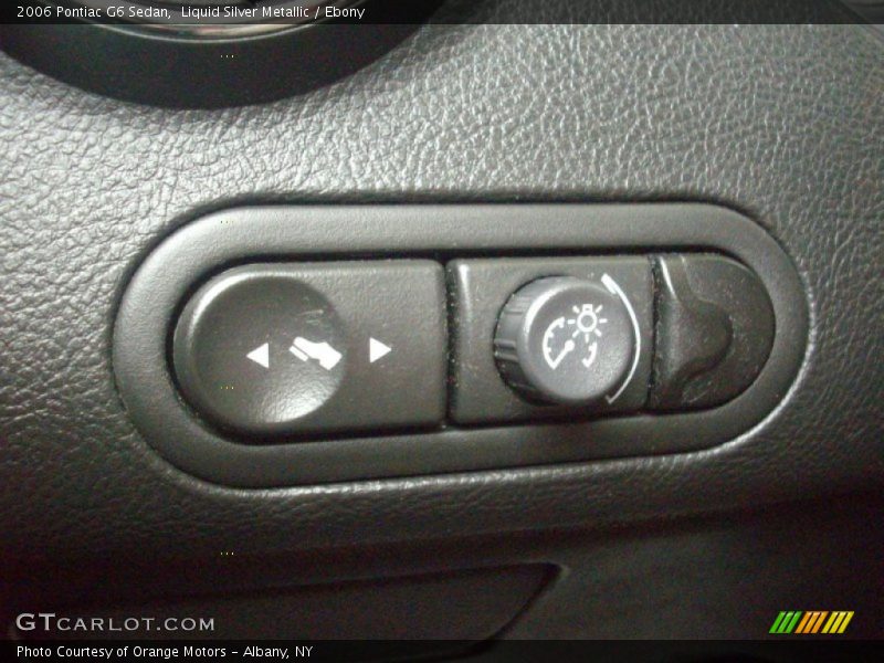 Liquid Silver Metallic / Ebony 2006 Pontiac G6 Sedan