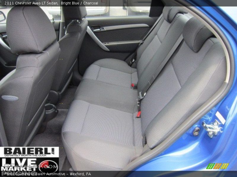 Bright Blue / Charcoal 2011 Chevrolet Aveo LT Sedan