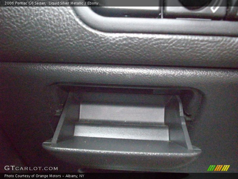 Liquid Silver Metallic / Ebony 2006 Pontiac G6 Sedan