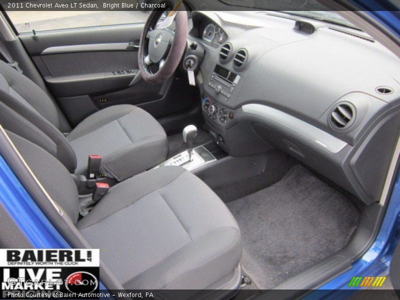 Bright Blue / Charcoal 2011 Chevrolet Aveo LT Sedan