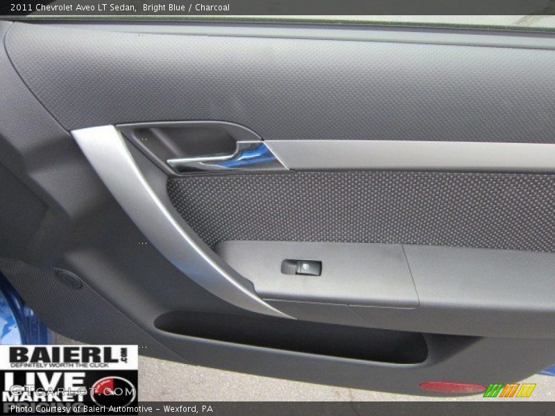Bright Blue / Charcoal 2011 Chevrolet Aveo LT Sedan