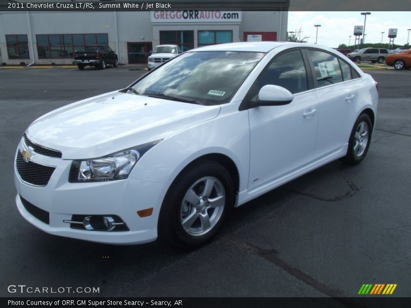 Summit White / Jet Black 2011 Chevrolet Cruze LT/RS