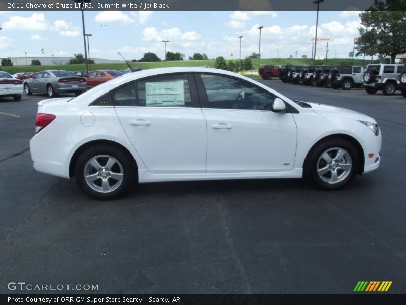 Summit White / Jet Black 2011 Chevrolet Cruze LT/RS