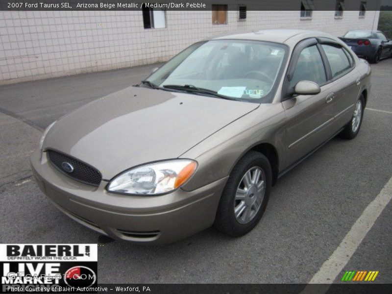 Arizona Beige Metallic / Medium/Dark Pebble 2007 Ford Taurus SEL