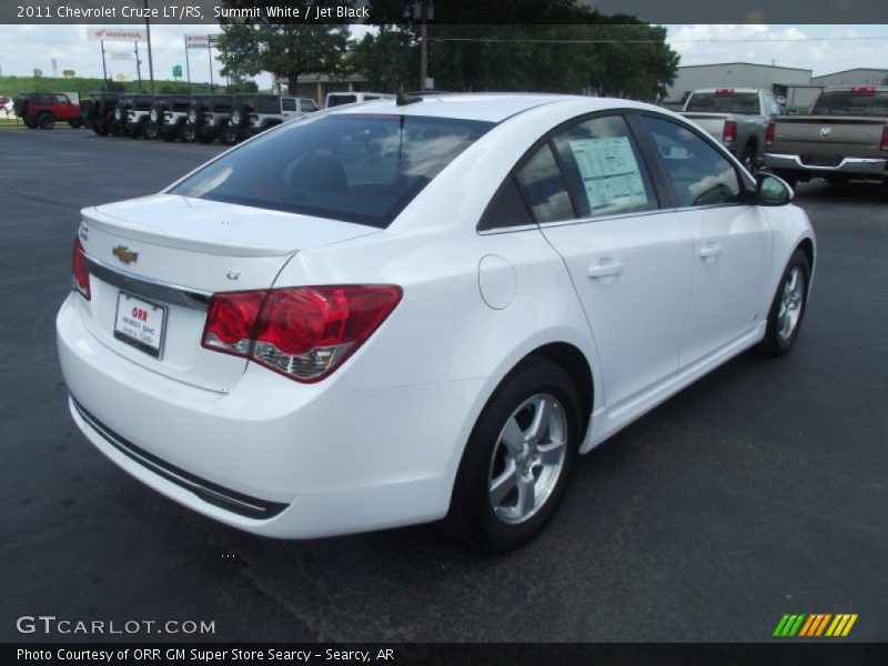 Summit White / Jet Black 2011 Chevrolet Cruze LT/RS