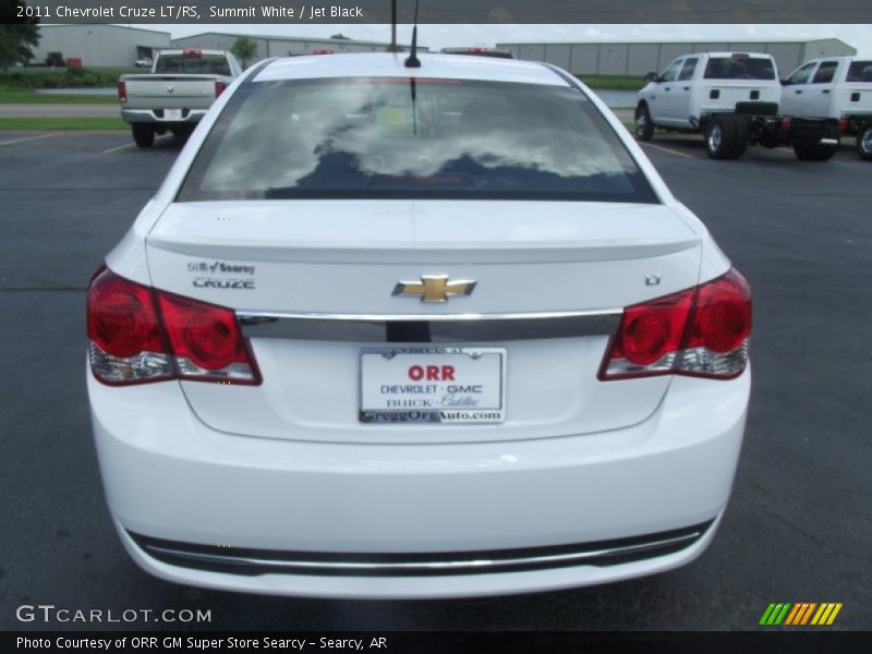 Summit White / Jet Black 2011 Chevrolet Cruze LT/RS