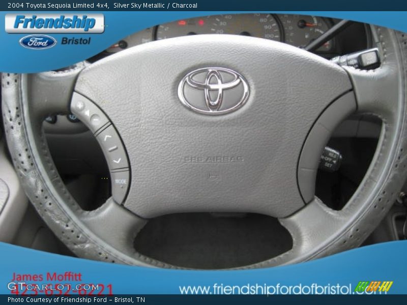Silver Sky Metallic / Charcoal 2004 Toyota Sequoia Limited 4x4