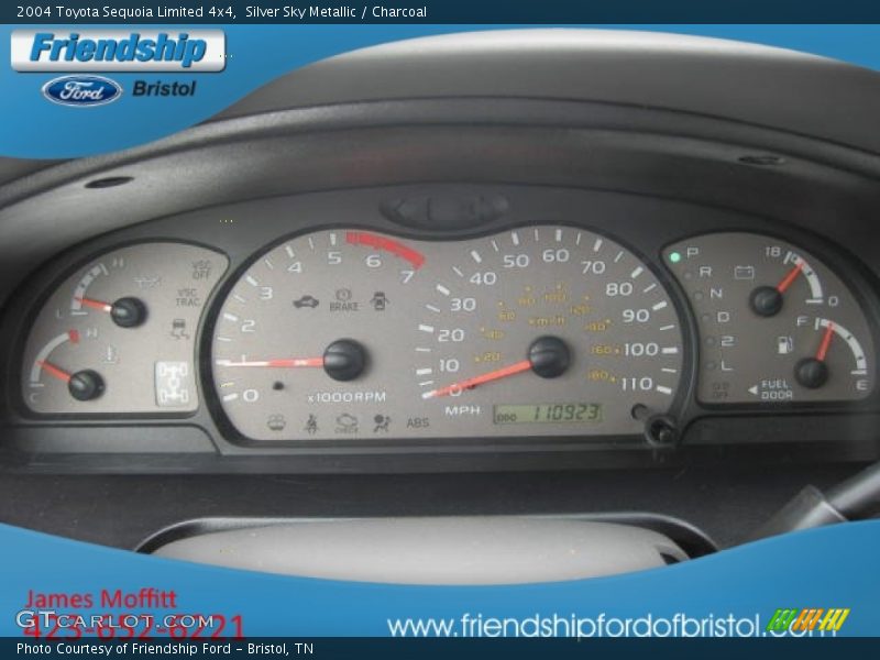 Silver Sky Metallic / Charcoal 2004 Toyota Sequoia Limited 4x4