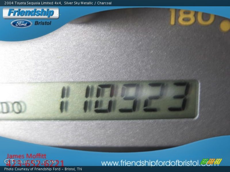 Silver Sky Metallic / Charcoal 2004 Toyota Sequoia Limited 4x4