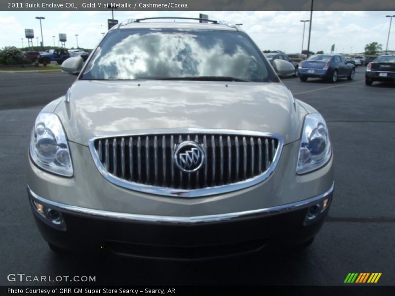 Gold Mist Metallic / Cashmere/Cocoa 2011 Buick Enclave CXL