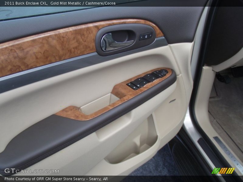 Gold Mist Metallic / Cashmere/Cocoa 2011 Buick Enclave CXL