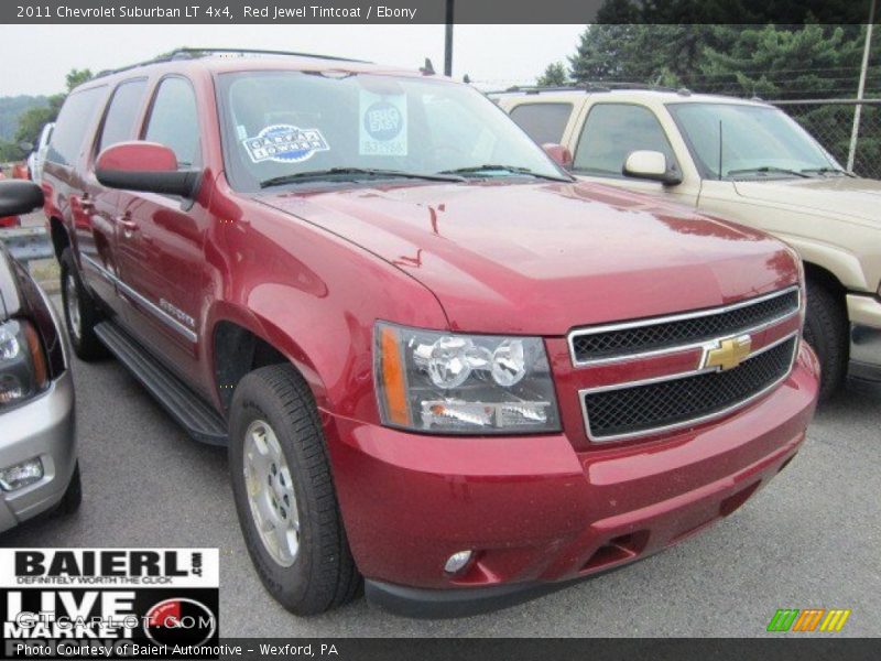 Red Jewel Tintcoat / Ebony 2011 Chevrolet Suburban LT 4x4