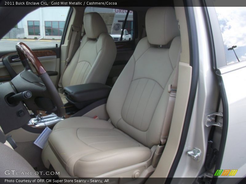 Gold Mist Metallic / Cashmere/Cocoa 2011 Buick Enclave CXL