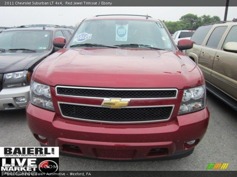 Red Jewel Tintcoat / Ebony 2011 Chevrolet Suburban LT 4x4