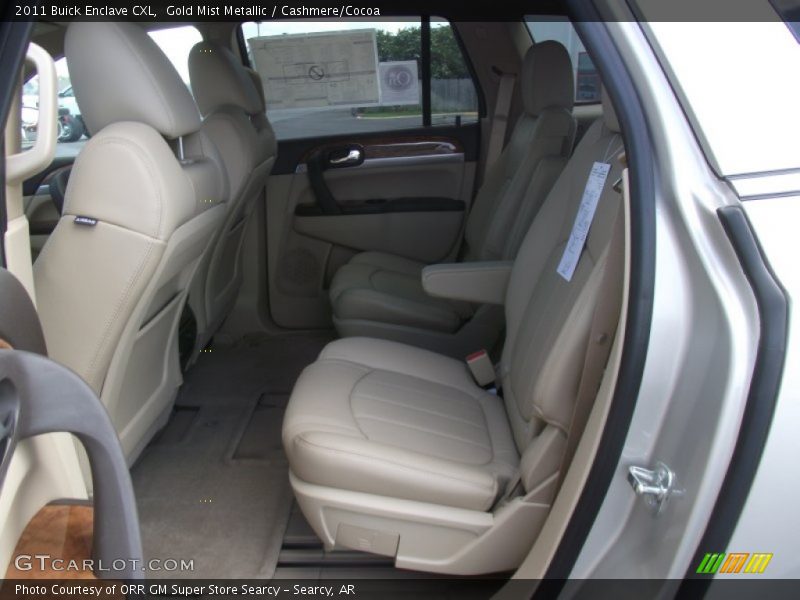 Gold Mist Metallic / Cashmere/Cocoa 2011 Buick Enclave CXL