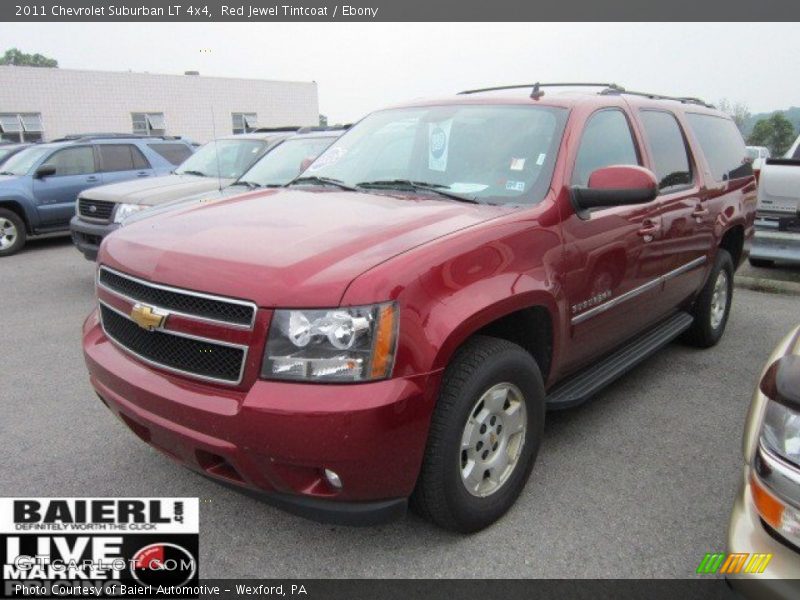 Red Jewel Tintcoat / Ebony 2011 Chevrolet Suburban LT 4x4