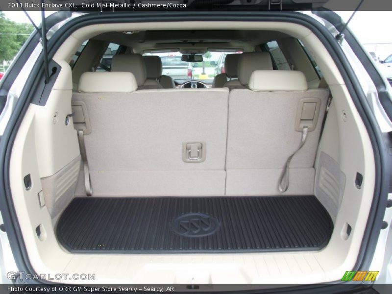 Gold Mist Metallic / Cashmere/Cocoa 2011 Buick Enclave CXL