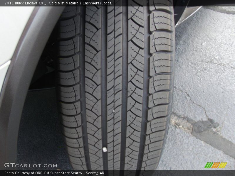 Gold Mist Metallic / Cashmere/Cocoa 2011 Buick Enclave CXL