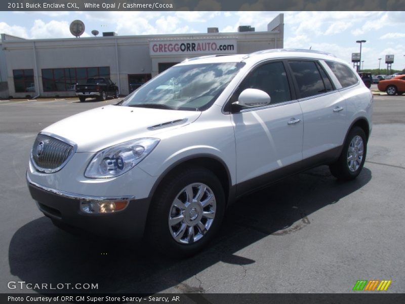 White Opal / Cashmere/Cocoa 2011 Buick Enclave CXL