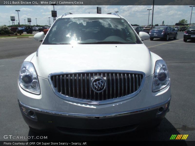 White Opal / Cashmere/Cocoa 2011 Buick Enclave CXL