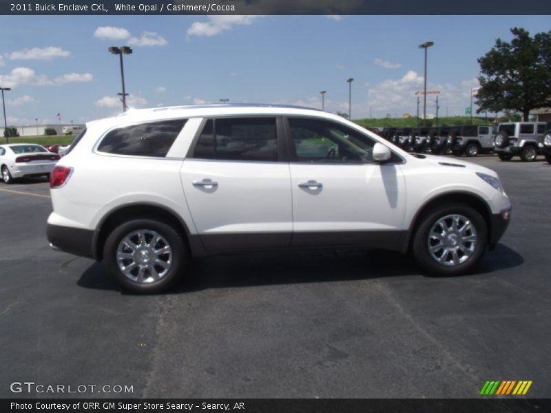 White Opal / Cashmere/Cocoa 2011 Buick Enclave CXL