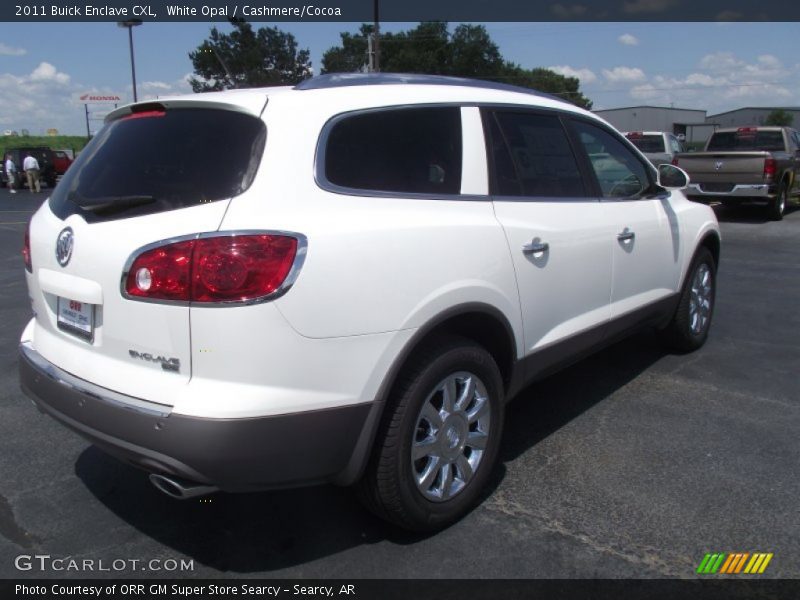 White Opal / Cashmere/Cocoa 2011 Buick Enclave CXL