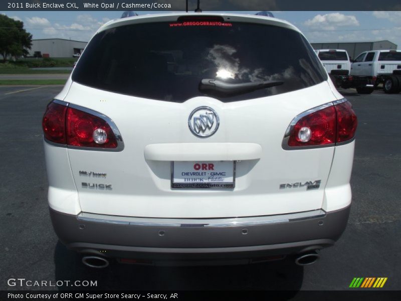 White Opal / Cashmere/Cocoa 2011 Buick Enclave CXL