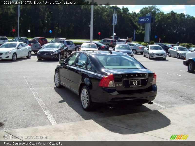 Black / Umbra/Calcite Leather 2011 Volvo S40 T5