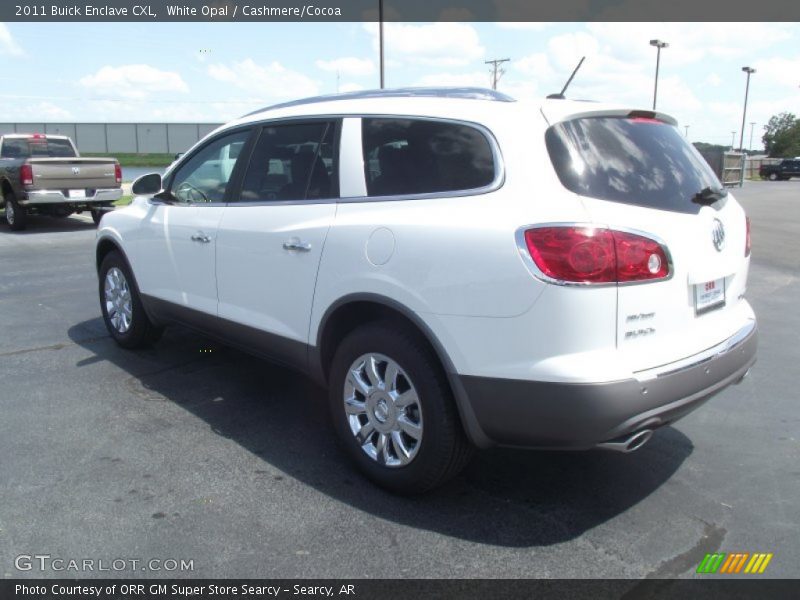 White Opal / Cashmere/Cocoa 2011 Buick Enclave CXL