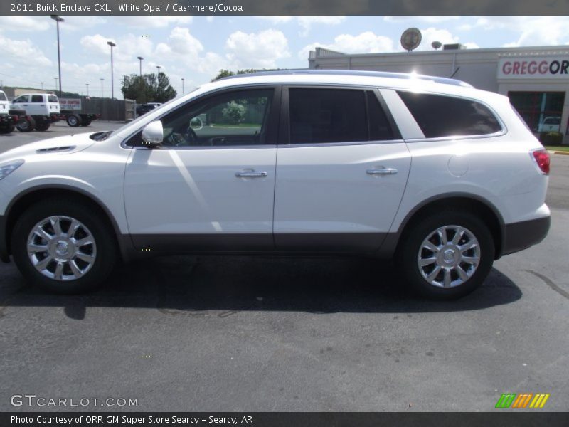 White Opal / Cashmere/Cocoa 2011 Buick Enclave CXL